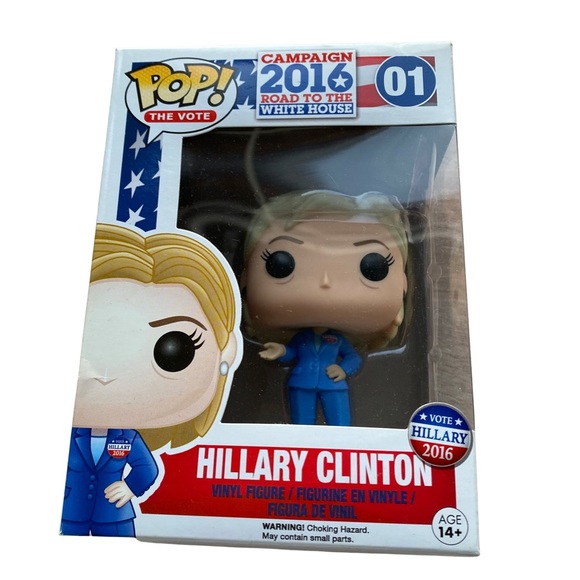 New in box Hilary Clinton  2016 election Funko toy - Picture 1 of 3
